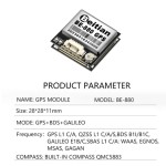 Wholesale Beitian 10th Generation GPS Module BE-180/220/250/280/880/880q Drone Aerial Photography